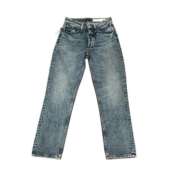 Rag & Bone Straight Nina High Rise Cigarette Ankle Jeans NWT 23 - Picture 2 of 13
